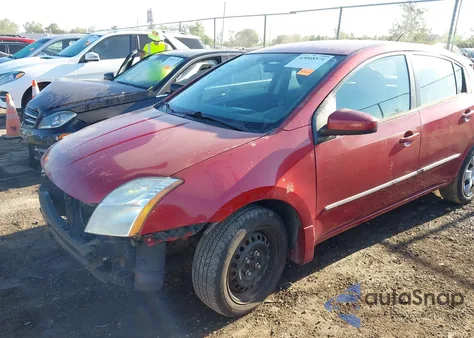 2012 Nissan Sentra 2.0 S z USA, uszkodzony, nr VIN 3N1AB6AP2CL685917